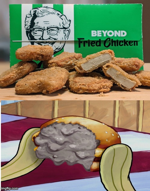 kfc beyond fried chicken lmao | image tagged in lmao,funni,kfc | made w/ Imgflip meme maker