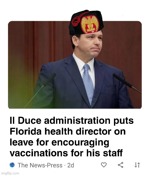 Ron DeSantis | image tagged in fascist,douchebag,bad for america,thug | made w/ Imgflip meme maker