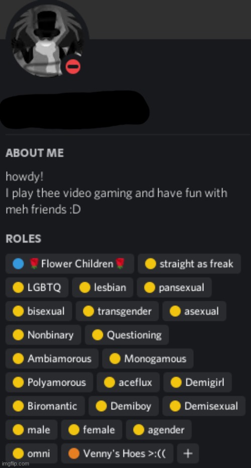 messing with my friends role part 4 i think -kenji | made w/ Imgflip meme maker