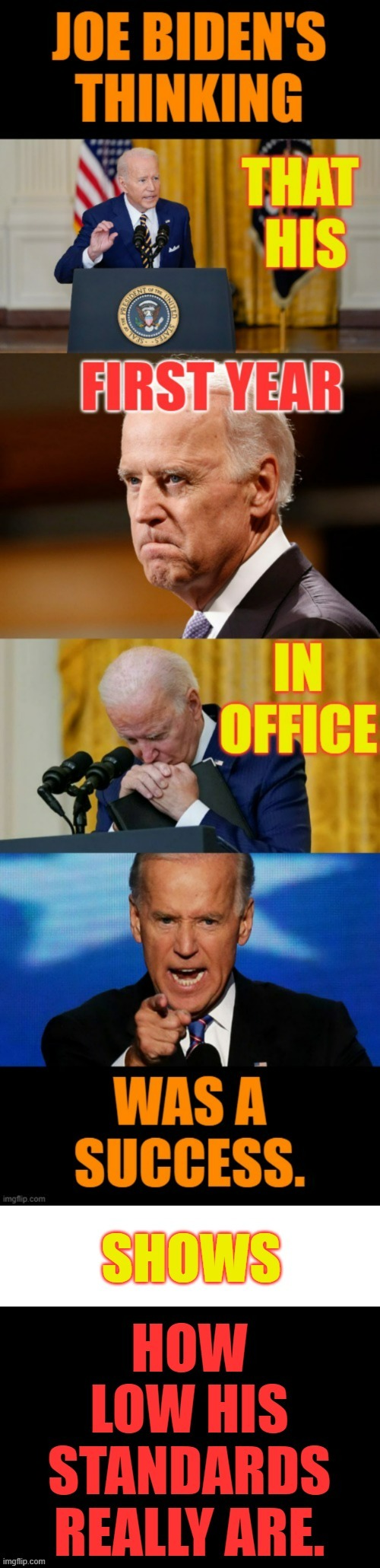 Another Perspective Of His Speech | image tagged in memes,politics,joe biden,success,quality,not really | made w/ Imgflip meme maker