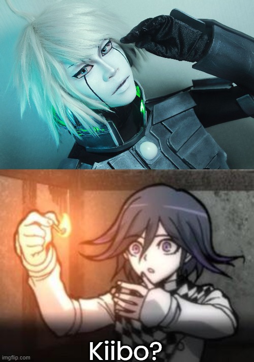 that isn't a human anymore it's a robot | Kiibo? | image tagged in kokichi o | made w/ Imgflip meme maker