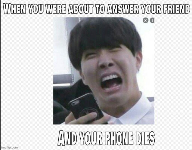 Messaging your friend then..... | image tagged in memeabe bts,bts,cell phones | made w/ Imgflip meme maker