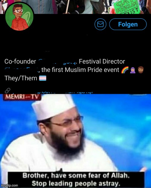 how dare u get rid of the copypasta
(Napoleon Note) Brother, have some fear of allah. Stop leading people astray. | made w/ Imgflip meme maker