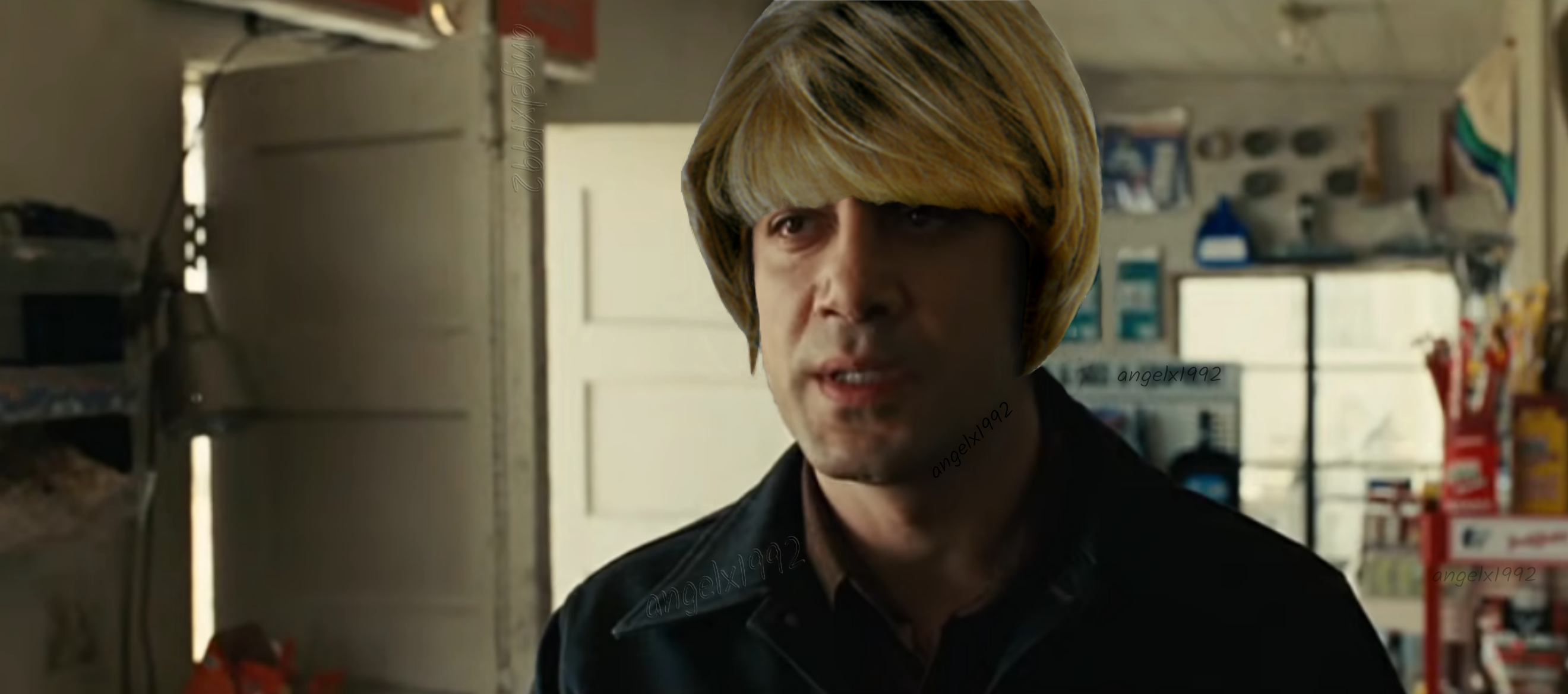 anton chigurh Blank Meme Template