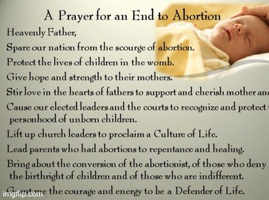 Today is a day of prayer and fasting for the end of abortion | image tagged in roe v wade,abortion,life | made w/ Imgflip meme maker