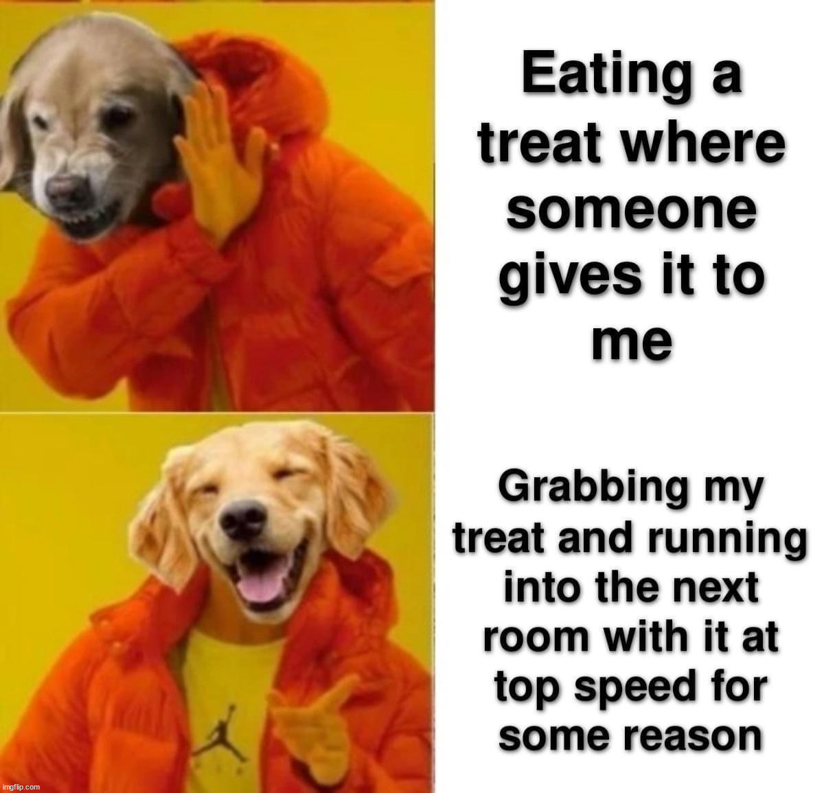 Treats | image tagged in dogs | made w/ Imgflip meme maker