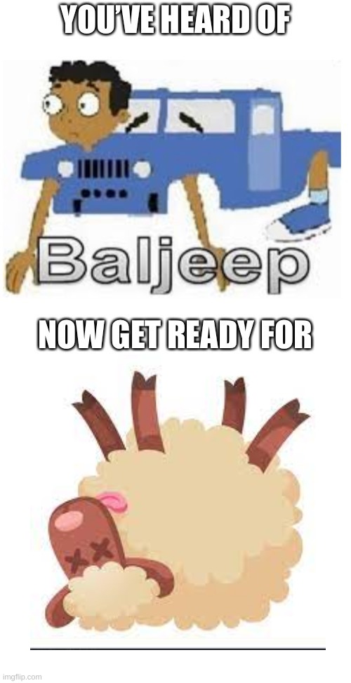 ded shep | image tagged in baljeep | made w/ Imgflip meme maker
