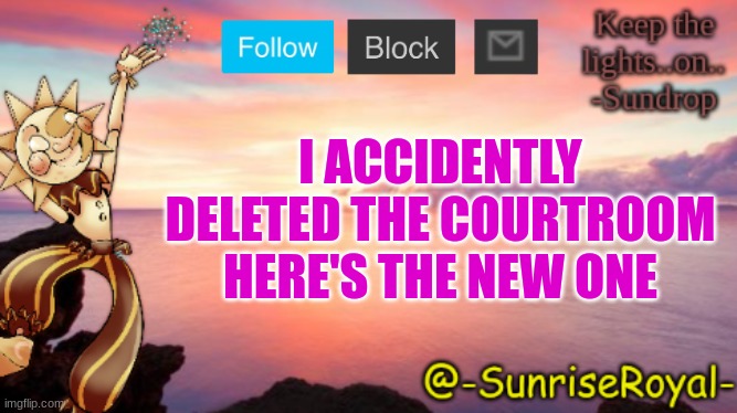 https://objection.lol/courtroom/msmg | I ACCIDENTLY DELETED THE COURTROOM
HERE'S THE NEW ONE | image tagged in no password,bored,hi,join me | made w/ Imgflip meme maker