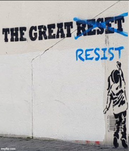 In the Face of Injustice | image tagged in the great reset,the great resist | made w/ Imgflip meme maker