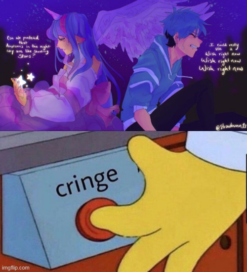 but.......its true | image tagged in simpsons cringe,mordecai,twilight sparkle,cringe,shitpost,shipping | made w/ Imgflip meme maker