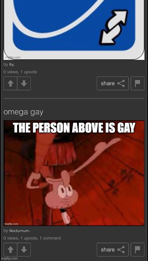 the cringe oc maker is gay confirmed | made w/ Imgflip meme maker