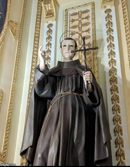 saint zuck | made w/ Imgflip meme maker