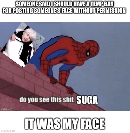 Suga Spiderman Imgflip