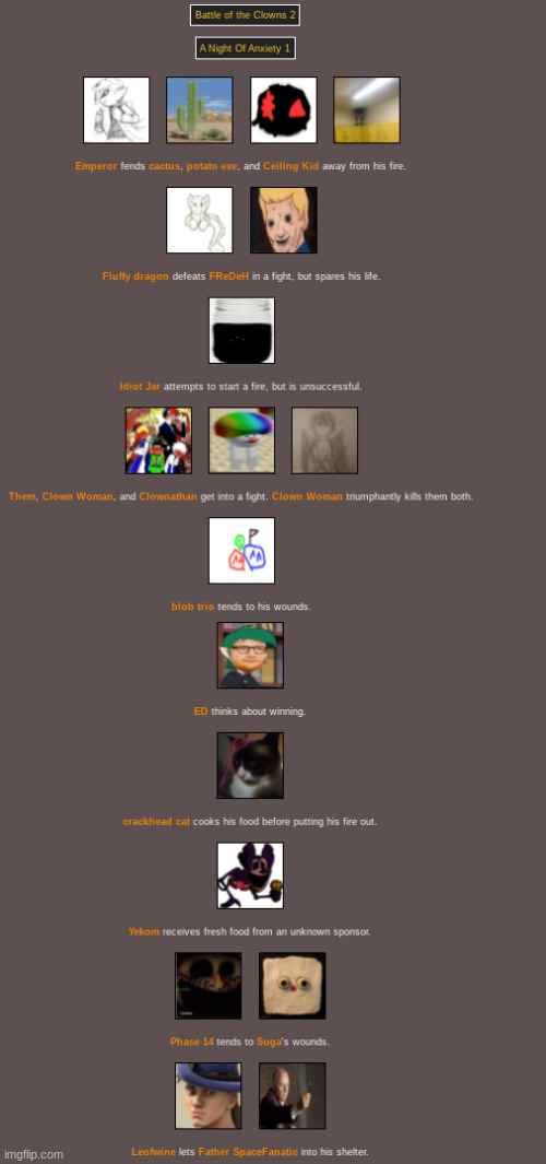 the clown's dead. everyone is happy. | made w/ Imgflip meme maker