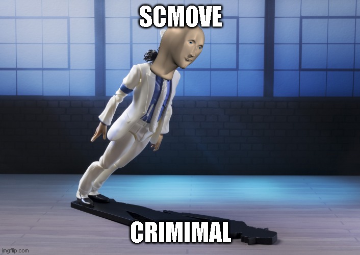  Michael Jackson smooth criminal lean  | SCMOVE CRIMIMAL | image tagged in michael jackson smooth criminal lean | made w/ Imgflip meme maker