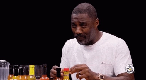 edris elba chokeing Blank Meme Template