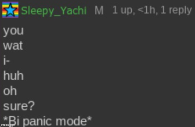 bi paink mode | image tagged in bi paink mode | made w/ Imgflip meme maker