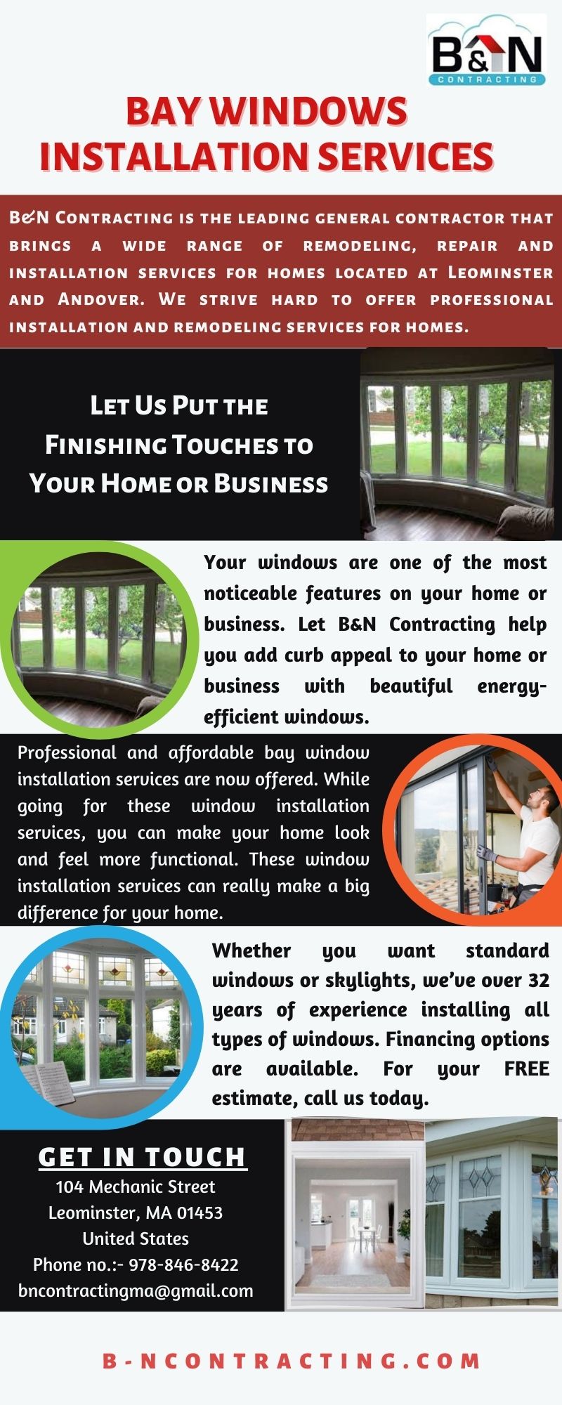 Bay windows Installation Services Blank Meme Template