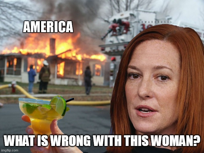 Why do Democrats like to watch this country burn? | WHAT IS WRONG WITH THIS WOMAN? | image tagged in democrats,evil,let them eat cake | made w/ Imgflip meme maker