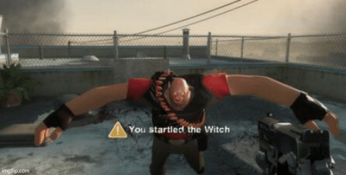 You startled the witch | image tagged in you startled the witch | made w/ Imgflip meme maker