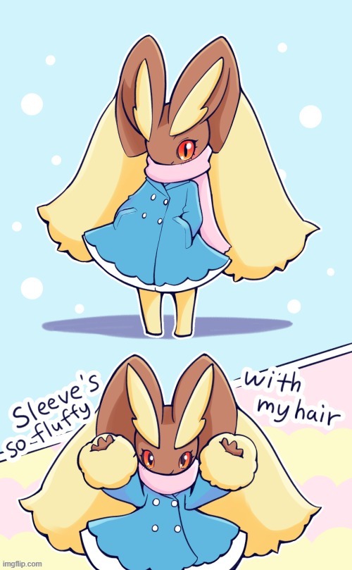 Weirdly enough, i found it on deviantart (this the the only blessed art of Lopunny on that site) | image tagged in lopunny | made w/ Imgflip meme maker