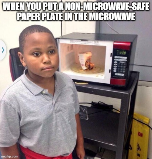 Can You Safely Microwave Paper Plates?