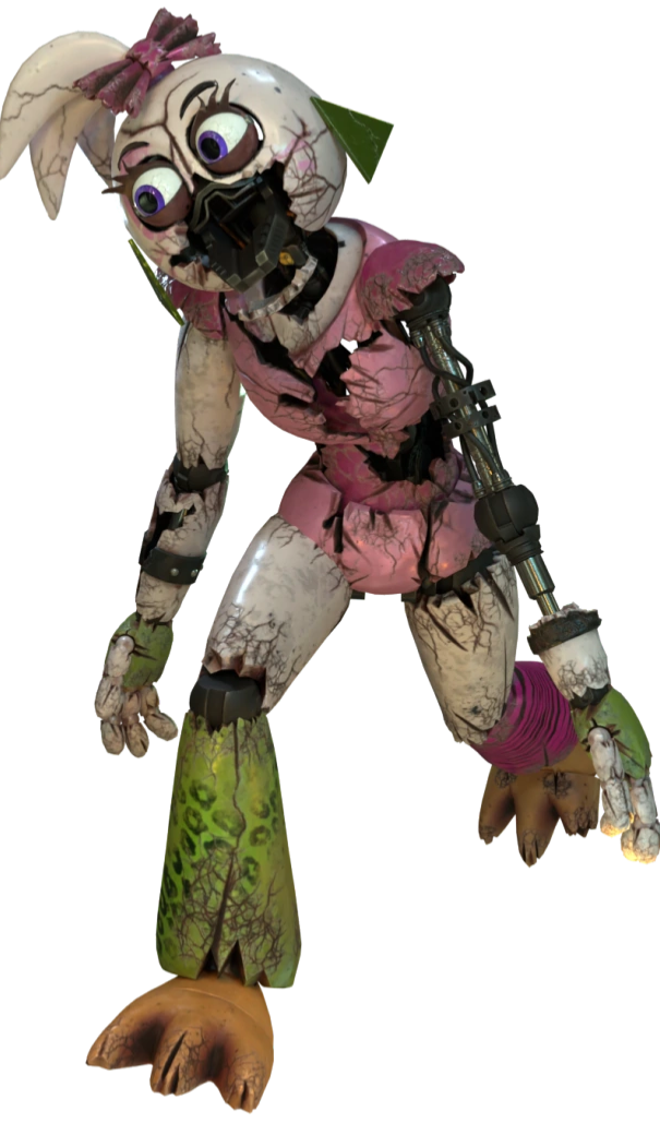 Shaders glamrock chica Blank Meme Template