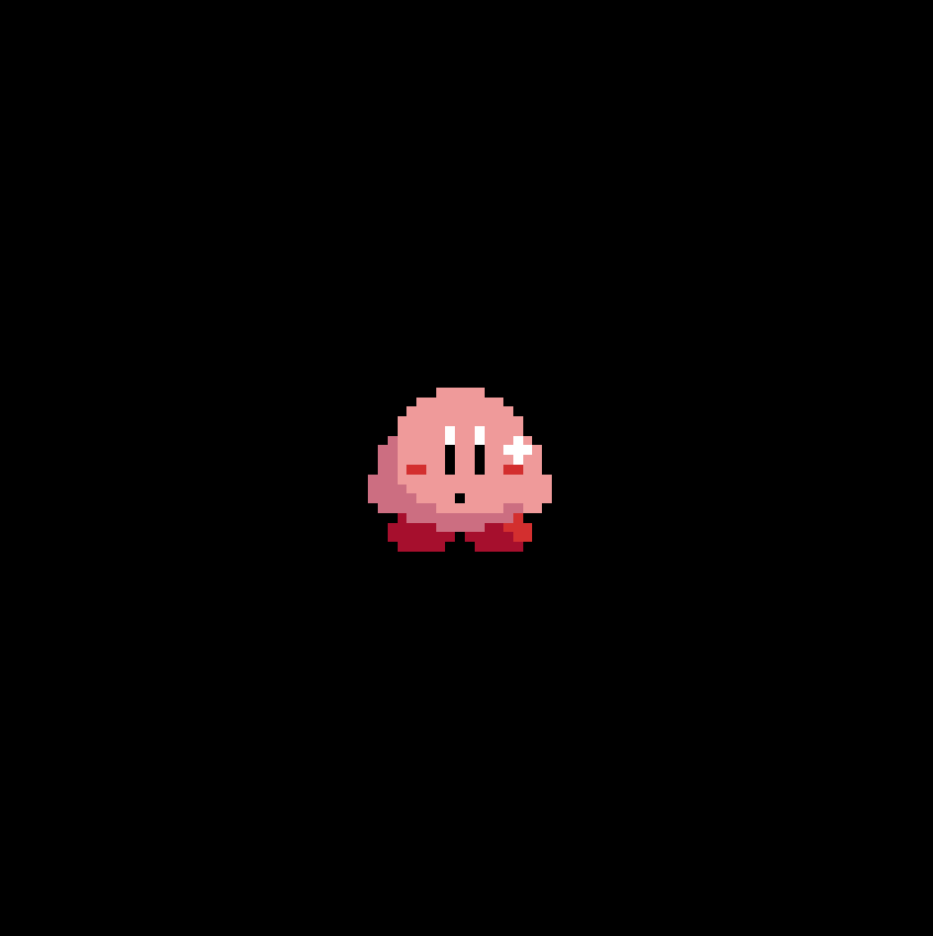 High Quality Kirby is 90 miles away from your home. Start running Blank Meme Template