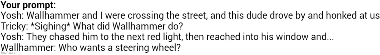 made w/ Imgflip meme maker