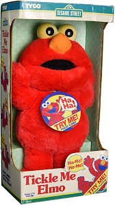 Yellow eyed tickle me elmo Blank Meme Template