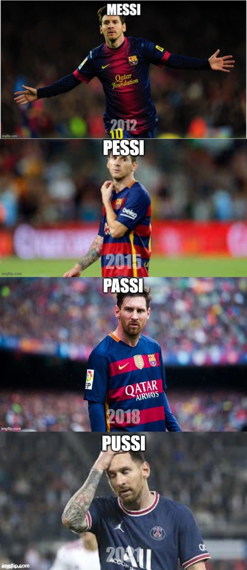 life of messi | image tagged in soccer,messi,sports,funny,comedy | made w/ Imgflip meme maker