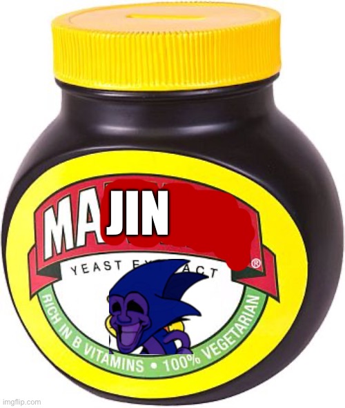 Marmite | JIN | image tagged in marmite | made w/ Imgflip meme maker