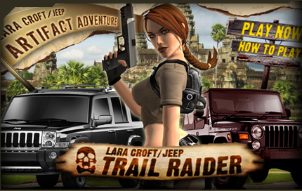 Lara Croft Trail Raider Blank Meme Template