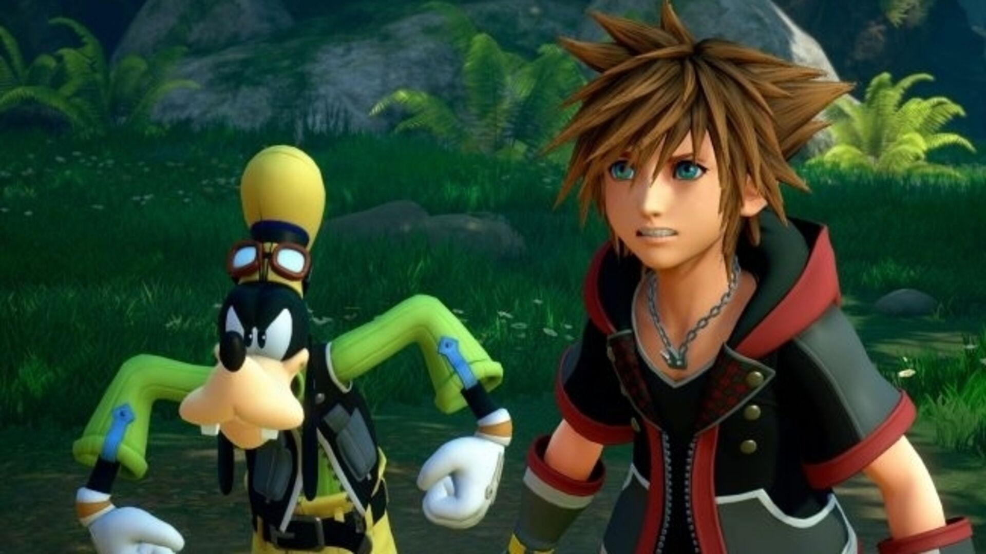 Kingdom Hearts 3 Goofy and Sora Blank Meme Template