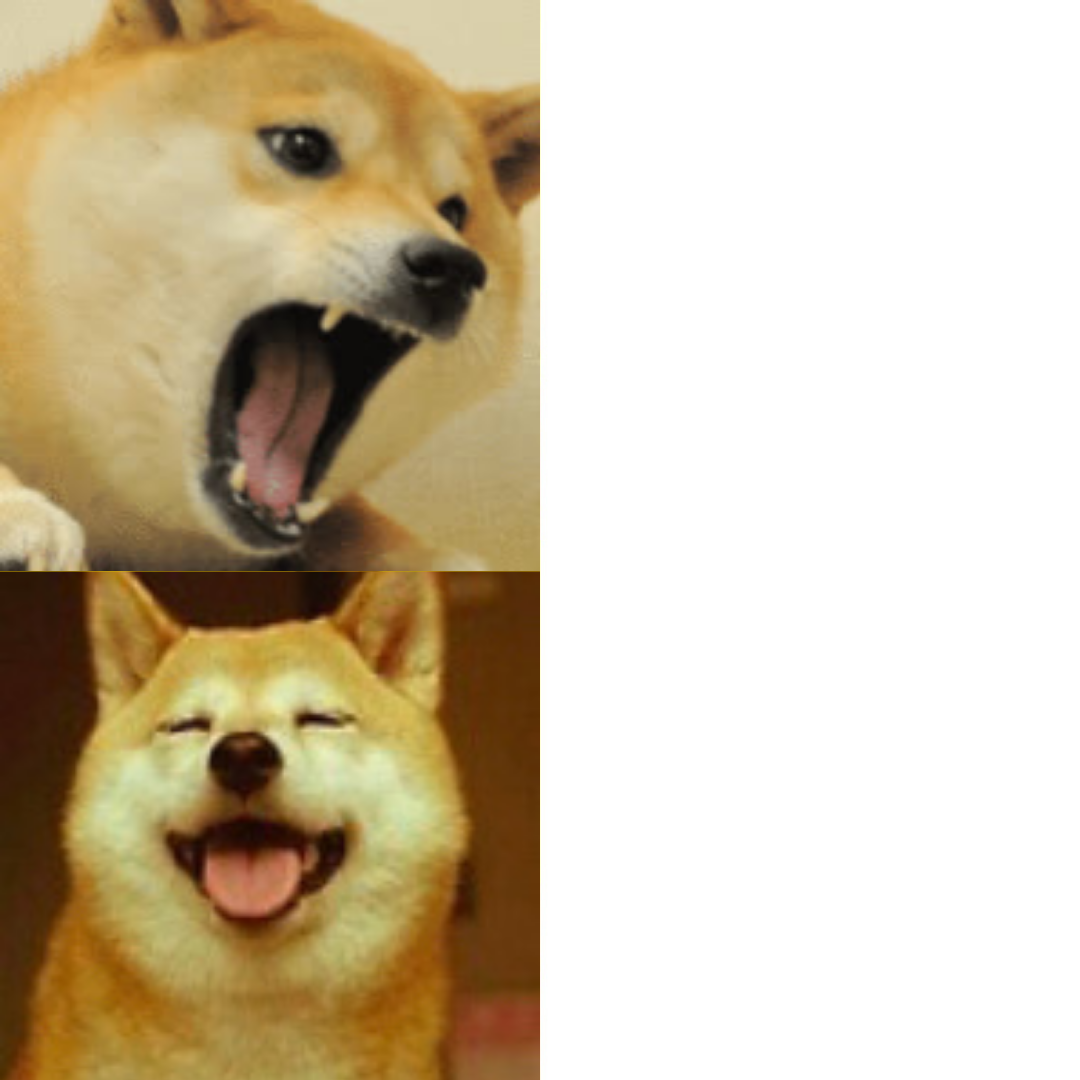 High Quality Doge Hotline Meme Blank Meme Template