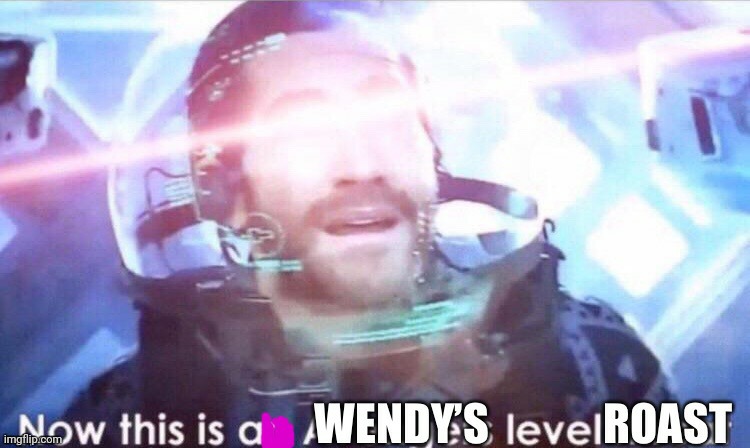 Now this is a Wendy's level roast | image tagged in now this is a wendy's level roast | made w/ Imgflip meme maker