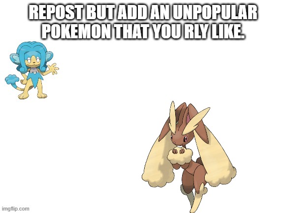 Lopunny is underrated | image tagged in repost,lopunny | made w/ Imgflip meme maker