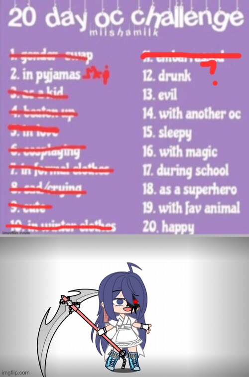 "Oh Mijo and Miju! You better try despair is really cool!" ( Doing day 13 coz HOW DO YOU MAKE AN OC DRUNK- ) | made w/ Imgflip meme maker