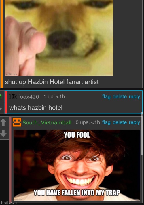 YOU F O O L | image tagged in you fool | made w/ Imgflip meme maker
