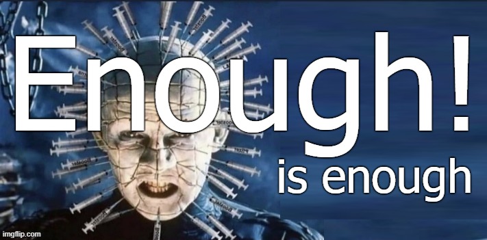 Enough! is enough | made w/ Imgflip meme maker