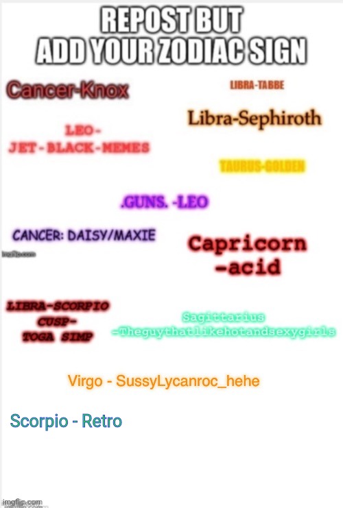 Scorpio - Retro | made w/ Imgflip meme maker