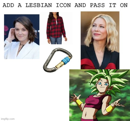image tagged in kefla,dragon ball,memes,lesbian,moving hearts | made w/ Imgflip meme maker