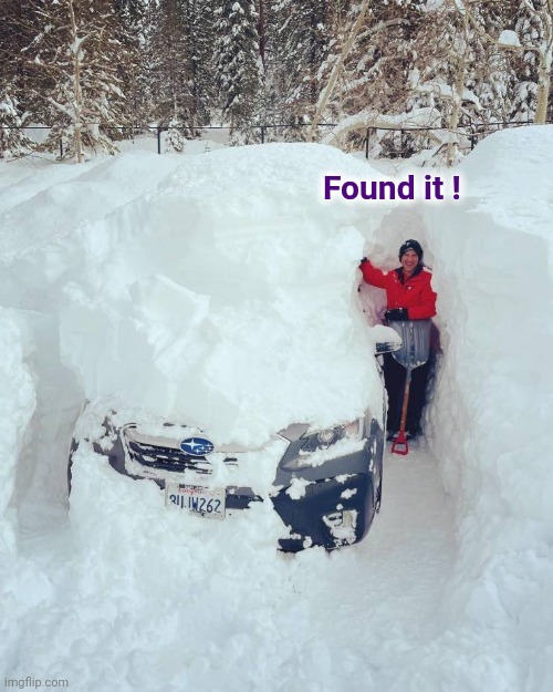 Meanwhile in Buffalo | Found it ! | image tagged in blizzard,snow joke,snow storm large,where's waldo | made w/ Imgflip meme maker