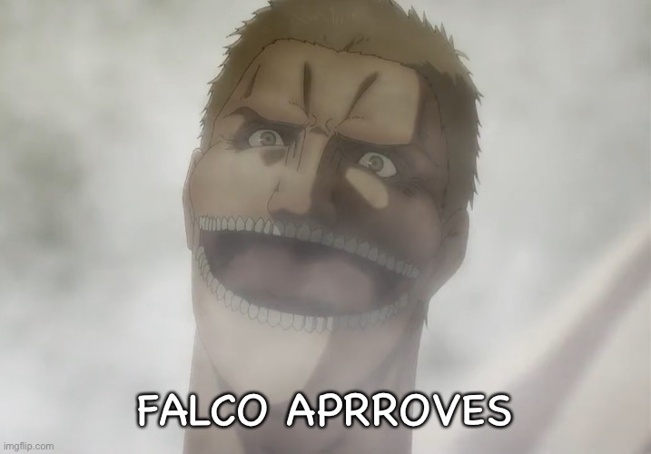 FALCO APRROVES | made w/ Imgflip meme maker