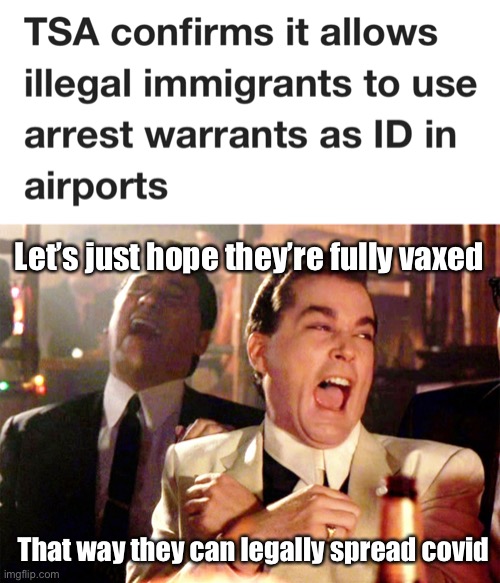 Vax papers just make you a legal spreader or just show your warrant as travel papers |  Let’s just hope they’re fully vaxed; That way they can legally spread covid | image tagged in memes,good fellas hilarious,politics lol,government corruption | made w/ Imgflip meme maker