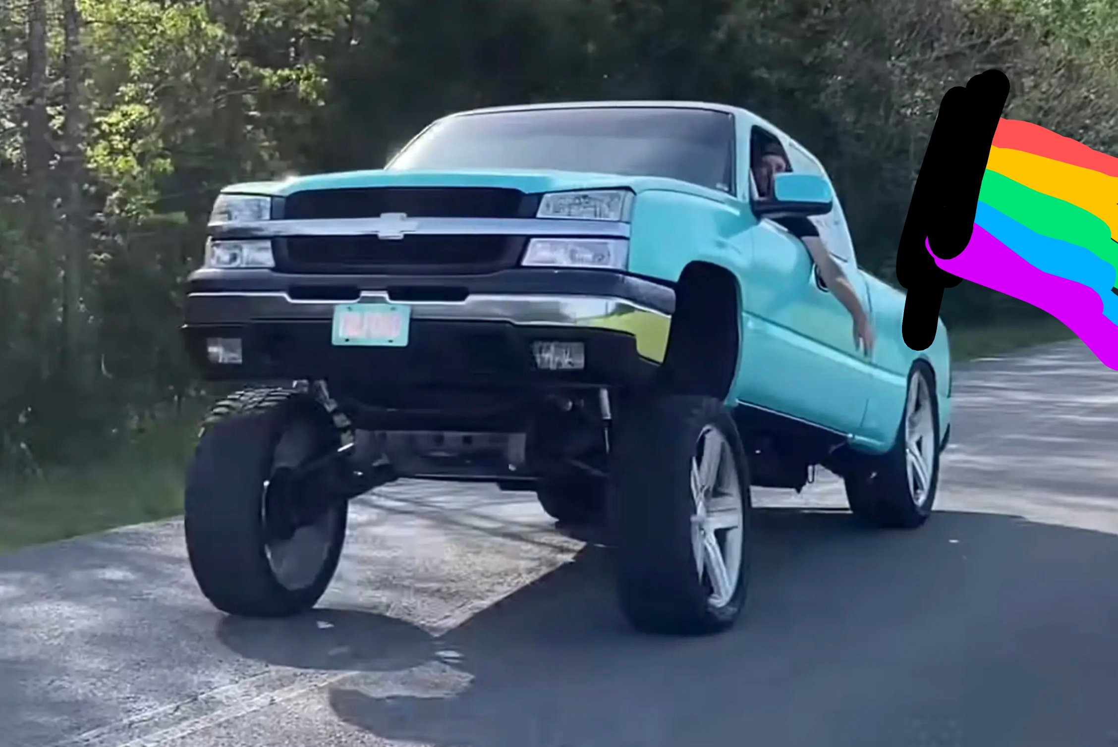 High Quality Gay truck Blank Meme Template