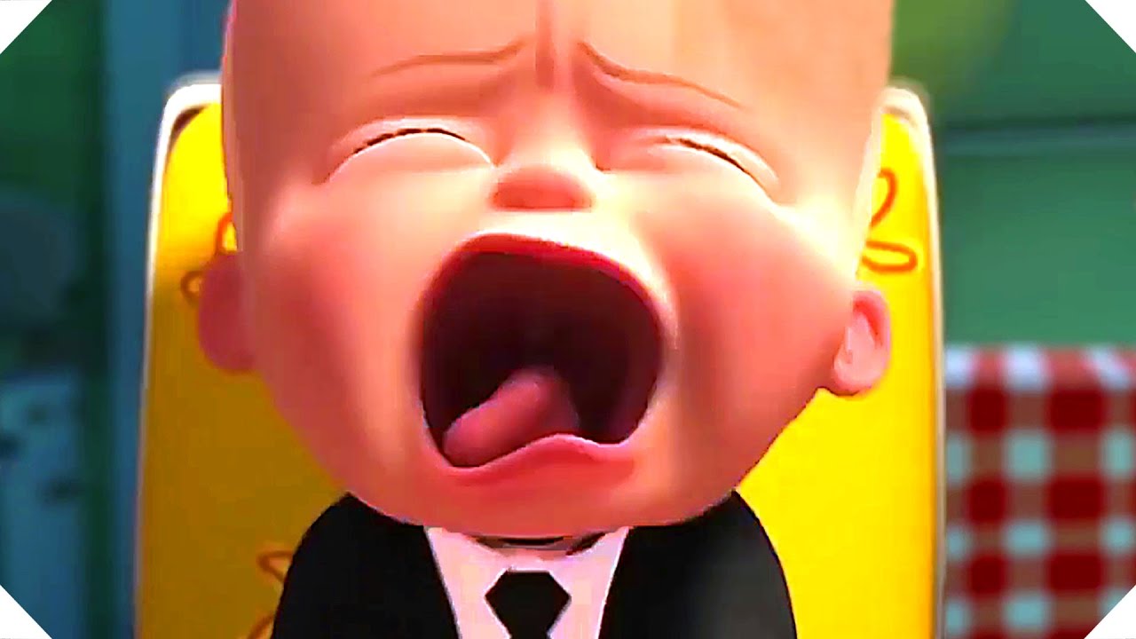High Quality Boss Baby Crying Blank Meme Template