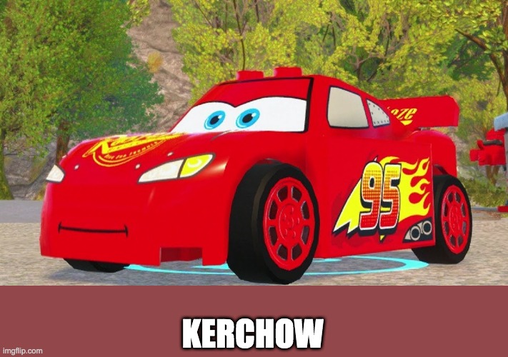 lego lightning | KERCHOW | image tagged in memes,funny | made w/ Imgflip meme maker