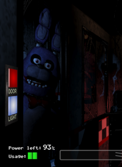 Bonnie at the Door Blank Meme Template