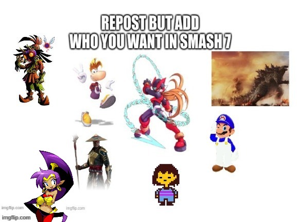 can I add two characters | made w/ Imgflip meme maker